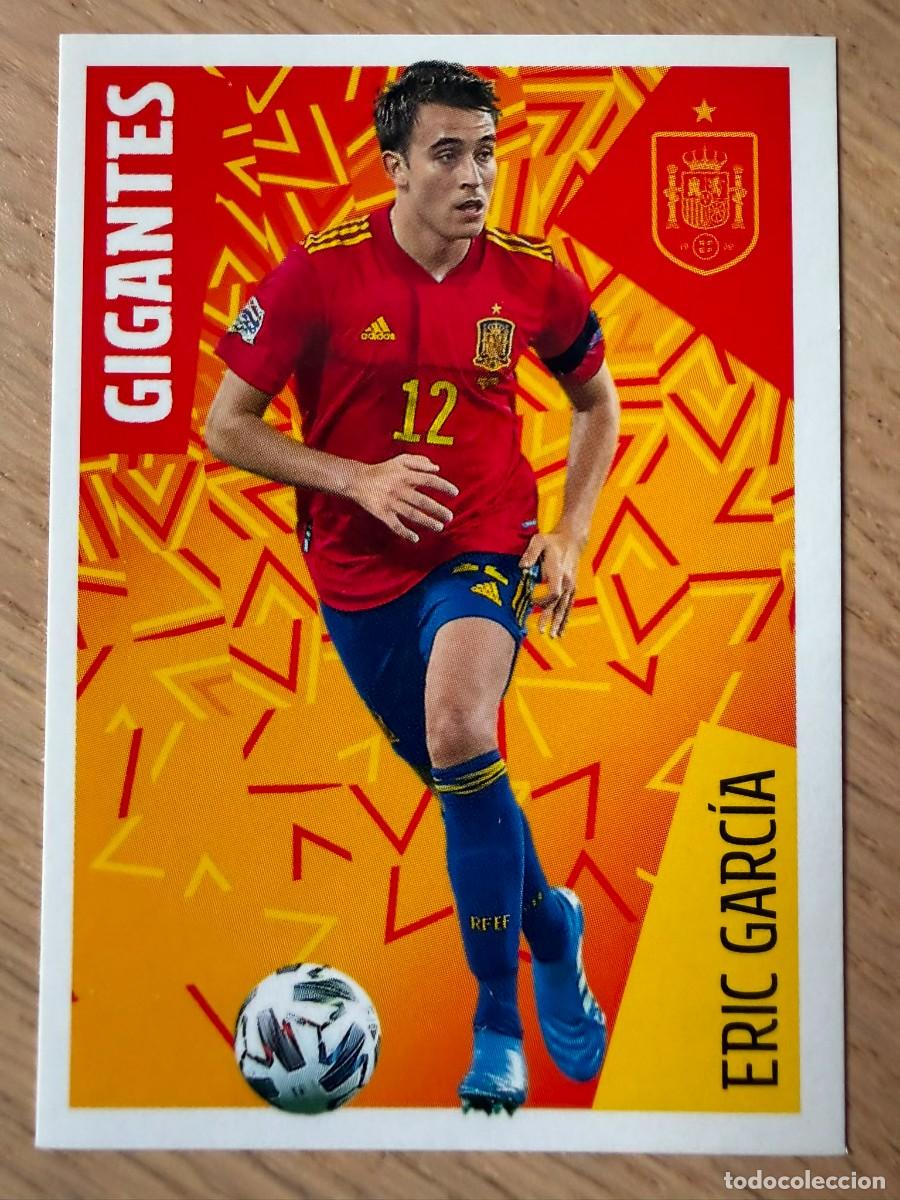 Coleccionismo cromos antiguos: 17 ERIC GARCIA LOS IDOLOS DE LA ROJA CRACKS CARREFOUR ESPA&Ntilde;A MUNDIAL 2022 22 SIN PEGAR PANINI