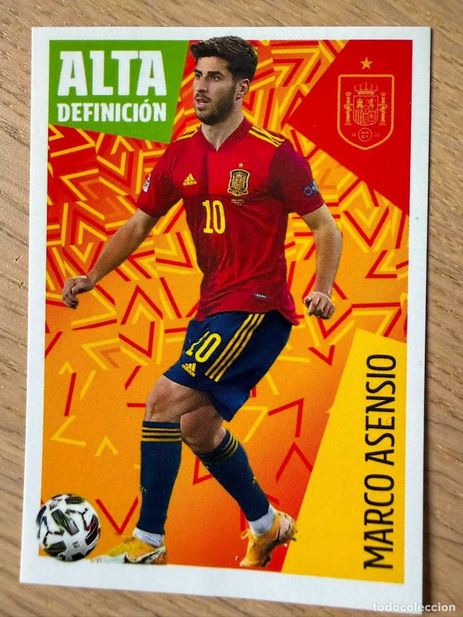 Coleccionismo cromos antiguos: 33 MARCO ASENCIO LOS IDOLOS DE LA ROJA CRACKS CARREFOUR ESPA&Ntilde;A MUNDIAL 2022 22 SIN PEGAR PANINI