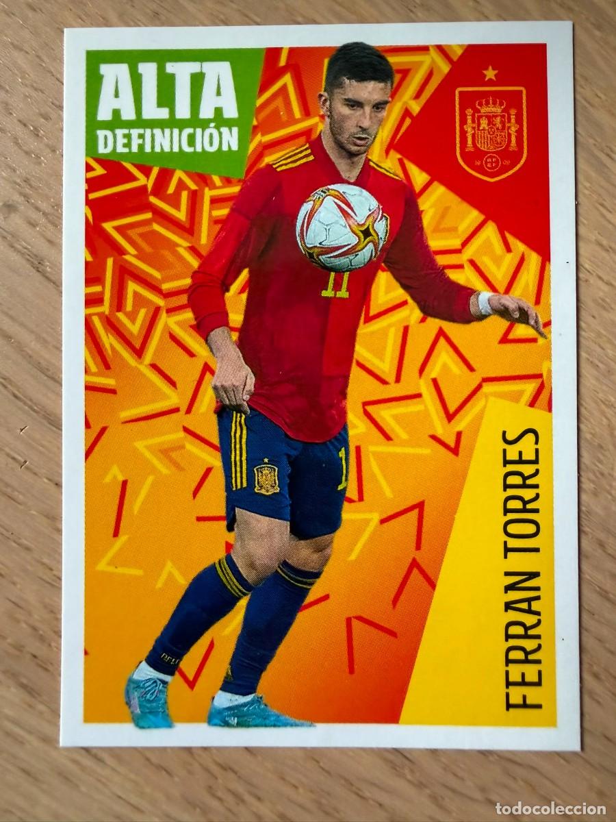 Coleccionismo cromos antiguos: 38 FERRAN TORRES LOS IDOLOS DE LA ROJA CRACKS CARREFOUR ESPA&Ntilde;A MUNDIAL 2022 22 SIN PEGAR PANINI