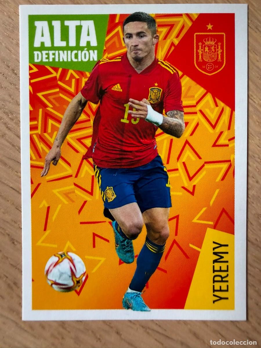 Coleccionismo cromos antiguos: 39 YEREMI PINO LOS IDOLOS DE LA ROJA CRACKS CARREFOUR ESPA&Ntilde;A MUNDIAL 2022 22 SIN PEGAR PANINI