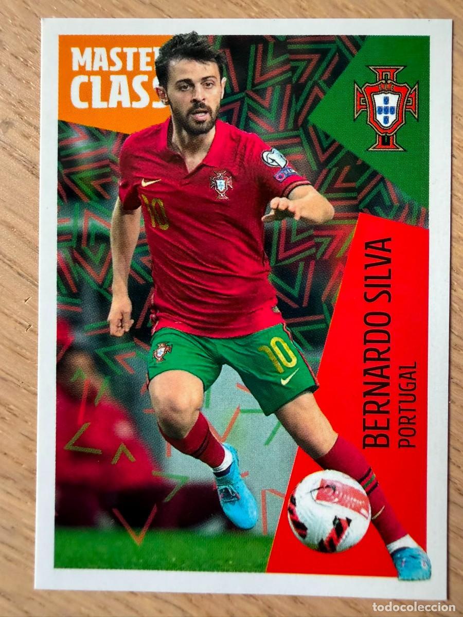 Collectionnisme Cartes &agrave; collectionner anciennes: 47 BERNARDO SILVA LOS IDOLOS DE LA ROJA CRACKS CARREFOUR ESPA&Ntilde;A MUNDIAL 2022 22 SIN PEGAR PANINI