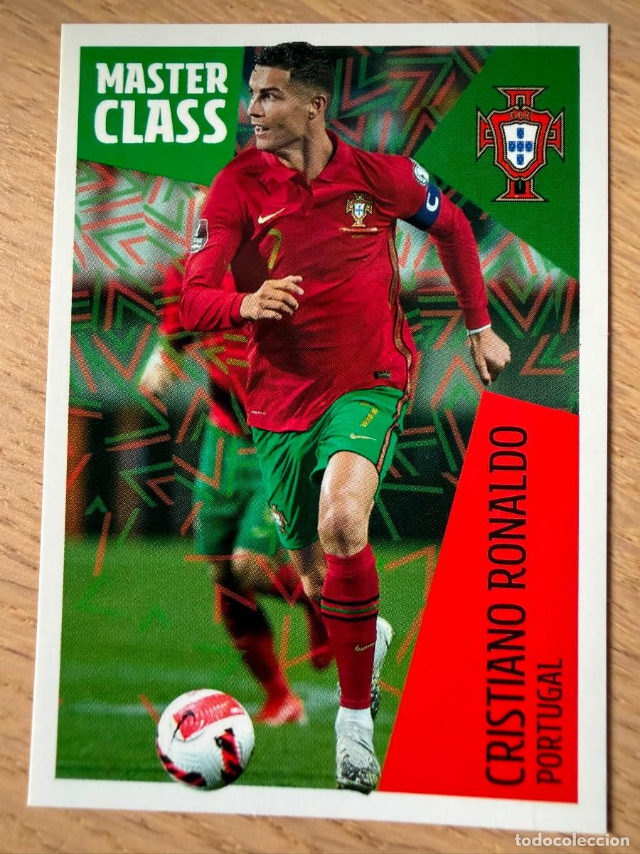 Collectionnisme Cartes &agrave; collectionner anciennes: 50 CRISTIANO RONALDO LOS IDOLOS DE LA ROJA CRACKS CARREFOUR ESPA&Ntilde;A MUNDIAL 2022 22 SIN PEGAR PANINI