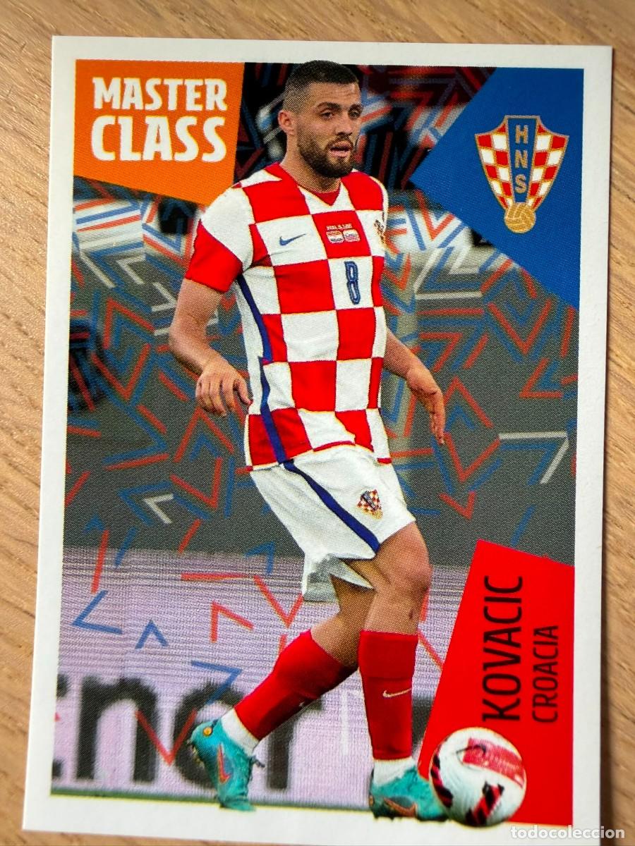 Collectionnisme Cartes &agrave; collectionner anciennes: 57 KOVACIC LOS IDOLOS DE LA ROJA CRACKS CARREFOUR ESPA&Ntilde;A MUNDIAL 2022 22 SIN PEGAR PANINI