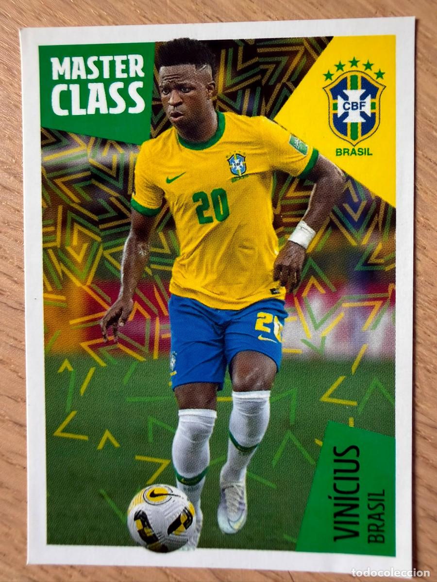 Coleccionismo cromos antiguos: 71 VINICIUS BRASIL LOS IDOLOS DE LA ROJA CRACKS CARREFOUR ESPA&Ntilde;A MUNDIAL 2022 22 SIN PEGAR PANINI
