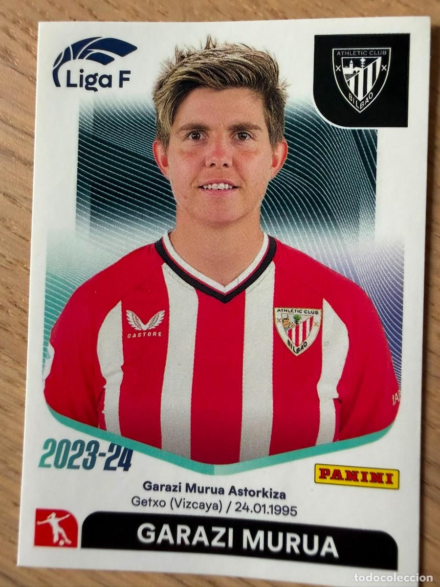Coleccionismo cromos antiguos: 8A 8 A GARAZI MURUA ATHLETIC BILBAO 23 24 2023 2024 LIGA F FEMENINIA PANINI SIN PEGAR STICKER