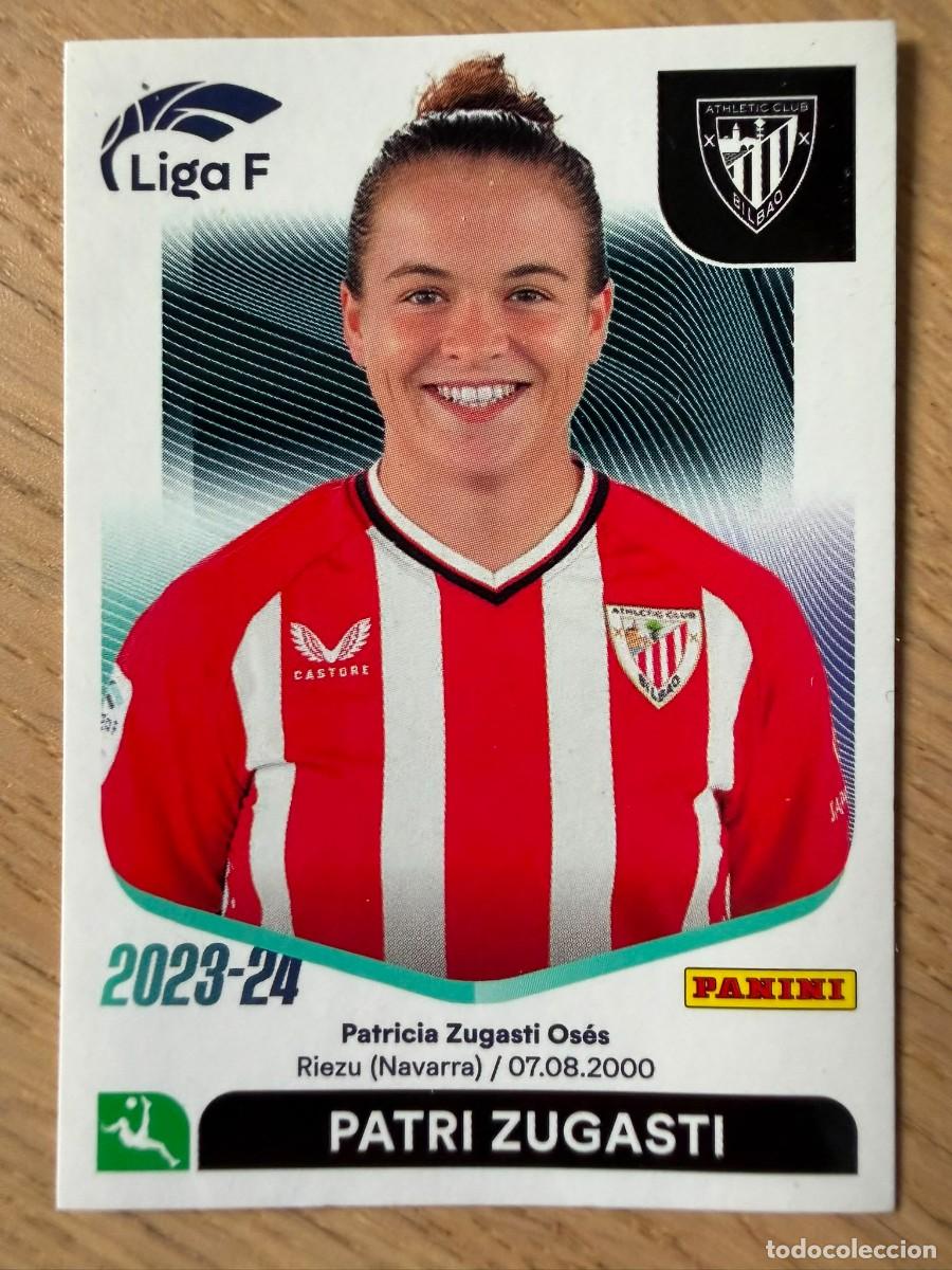 Coleccionismo cromos antiguos: 17B 17 B PATRI ZUGASTI ATHLETIC BILBAO 23 24 2023 2024 LIGA F FEMENINIA PANINI SIN PEGAR STICKER
