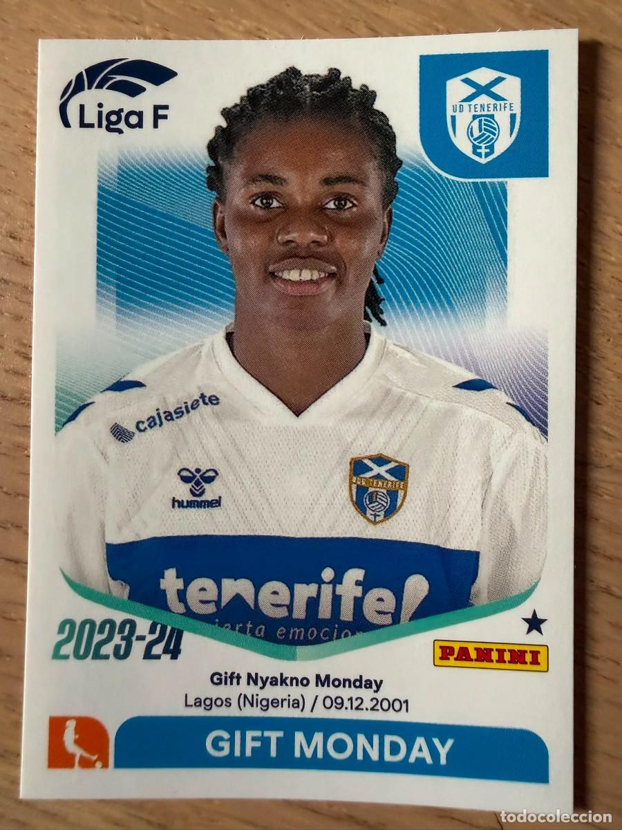 Coleccionismo cromos antiguos: 96 GIFT MONDAY TENERIFE 23 24 2023 2024 LIGA F FEMENINIA PANINI SIN PEGAR STICKER