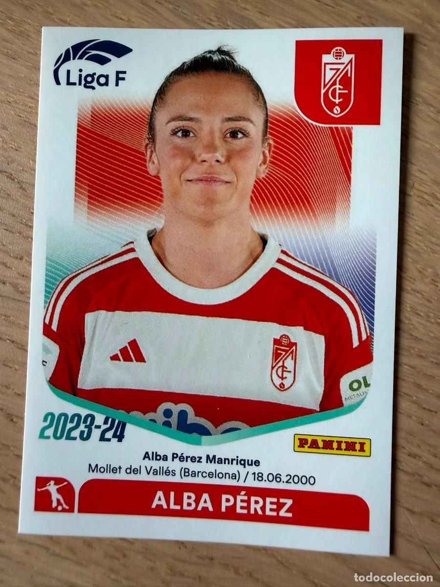 Coleccionismo cromos antiguos: 127 ALBA PEREZ GRANADA 23 24 2023 2024 LIGA F FEMENINIA PANINI SIN PEGAR STICKER