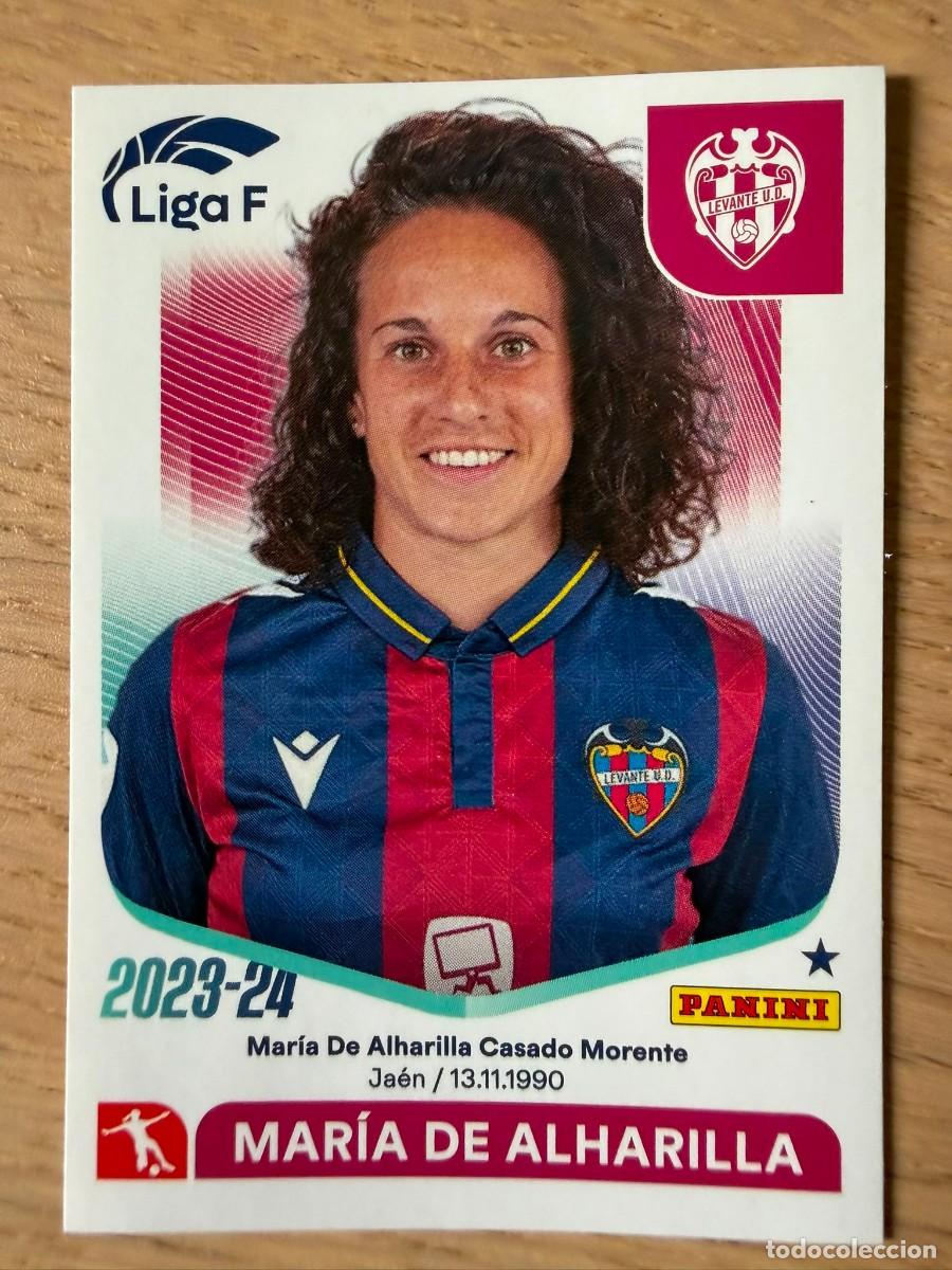 Coleccionismo cromos antiguos: 166 MARIA DE ALHARILLA LEVANTE 23 24 2023 2024 LIGA F FEMENINIA PANINI SIN PEGAR STICKER