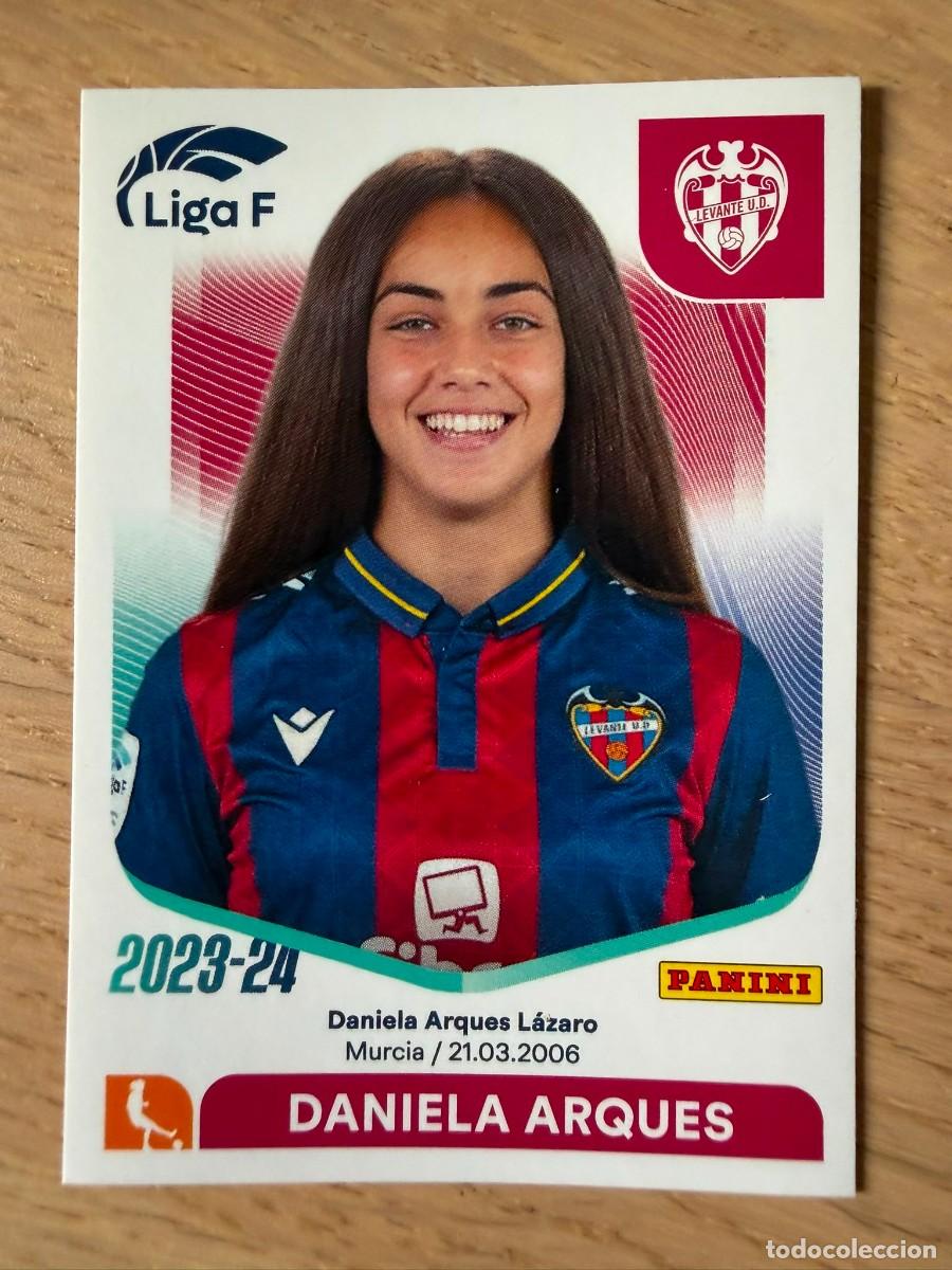 Coleccionismo cromos antiguos: 175A 175 A DANIELA ARQUES LEVANTE 23 24 2023 2024 LIGA F FEMENINIA PANINI SIN PEGAR STICKER