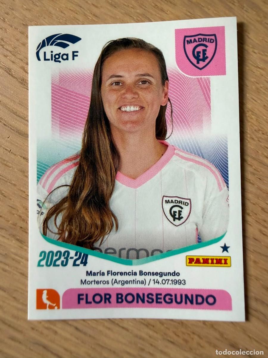Coleccionismo cromos antiguos: 193 FLOR BONSEGUNDO MADRID CFF 23 24 2023 2024 LIGA F FEMENINIA PANINI SIN PEGAR STICKER