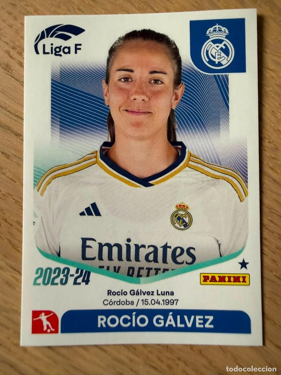 Coleccionismo cromos antiguos: 209 ROCIO GALVEZ REAL MADRID 23 24 2023 2024 LIGA F FEMENINIA PANINI SIN PEGAR STICKER