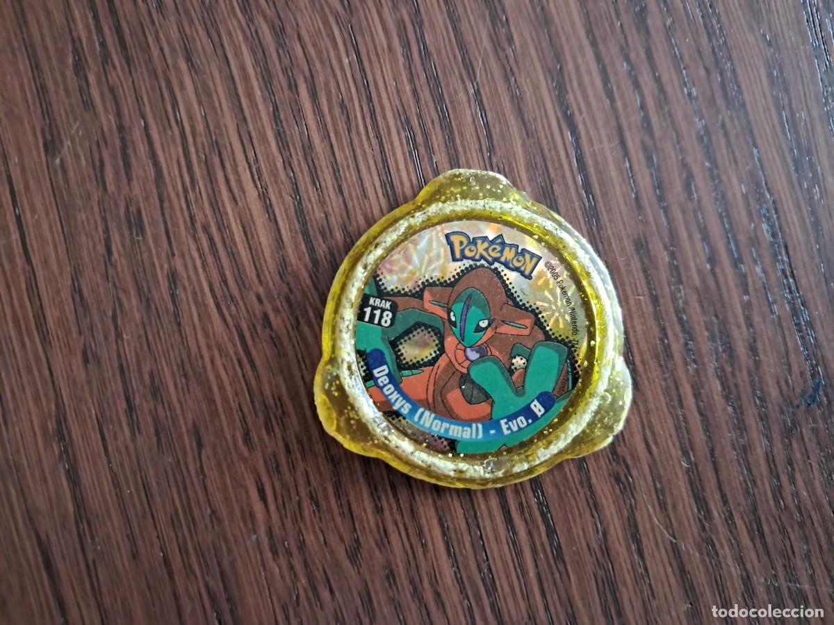 Coleccionismo cromos antiguos: POKEMON TAZO TAZOS KRAKS KRAK 118 DEOXYS (NORMAL) EVOLUCI&Oacute;N 0