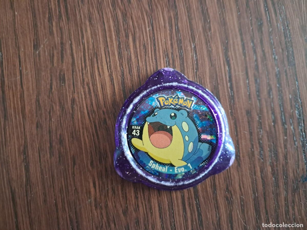 Coleccionismo cromos antiguos: KRAK N&ordm; 43 SPHEAL EVO 1 TAZO KRAKS PANINI 2005 POK&Eacute;MON