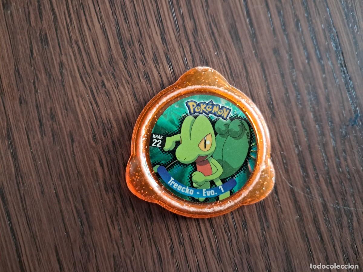 Coleccionismo cromos antiguos: tazo pokemon krak de coleccion kraks panini evo 1 treecko 22