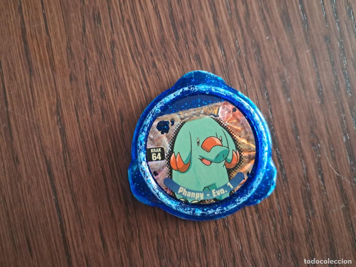 Coleccionismo cromos antiguos: Tazo Pok&eacute;mon Panini - KRAK 64 - Phanpy - Evo 1