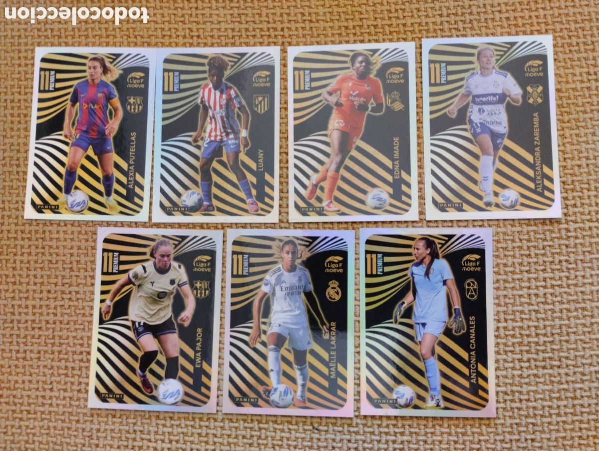 Coleccionismo cromos antiguos: Lote cromos PREMIUM Liga F moeve 2025-26 Panini