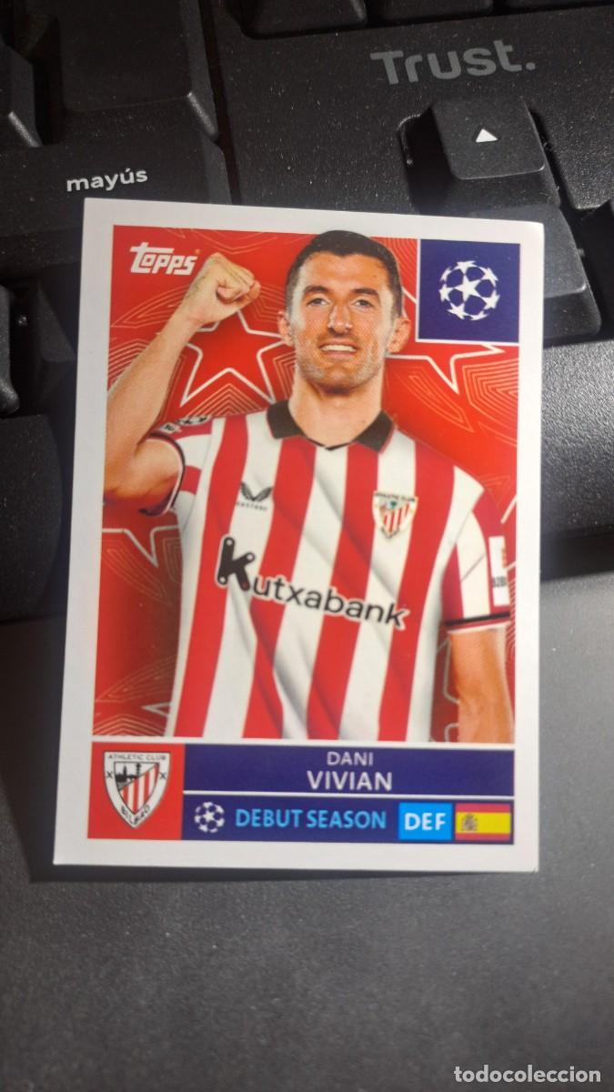 Coleccionismo cromos antiguos: CROMO DANI VIVIAN 101 ATHLETIC CLUB DE BILBAO CHAMPIONS LEAGUE 2025 2026 25 26 TOPPS NUNCA PEGADO