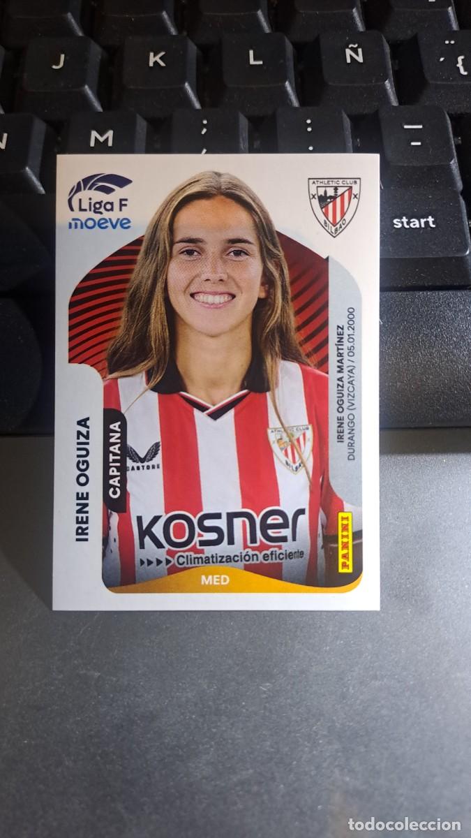 Coleccionismo cromos antiguos: CROMO IRENE OGUIZA 32 ATHLETIC CLUB DE BILBAO LIGA F FEMENINA 2025 2026 25 26 PANINI NUNCA PEGADO