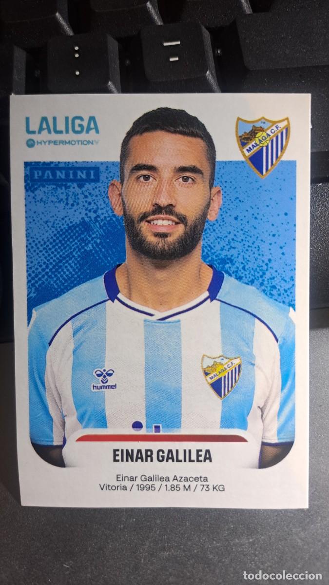 Coleccionismo cromos antiguos: CROMO EINAR GALILEA 292 BIS 292BIS MALAGA LA LIGA HYPERMOTION 2025 2026 25 26 PANINI NUNCA PEGADO