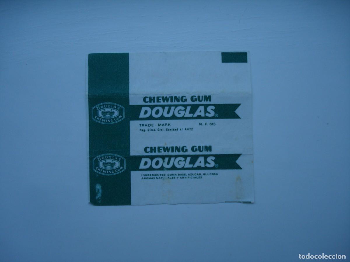 Coleccionismo cromos antiguos: DOUGLAS ENVOLTORIO CROMOS CHICLES! WRAPPER KAUGUMMI BILDER BUBBLE GUM!
