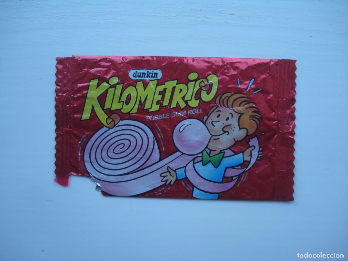 Sammeln alte Sammelbilder: DUNKIN KILOMETRICO ENVOLTORIO CROMOS CHICLES! WRAPPER KAUGUMMI BILDER BUBBLE GUM!