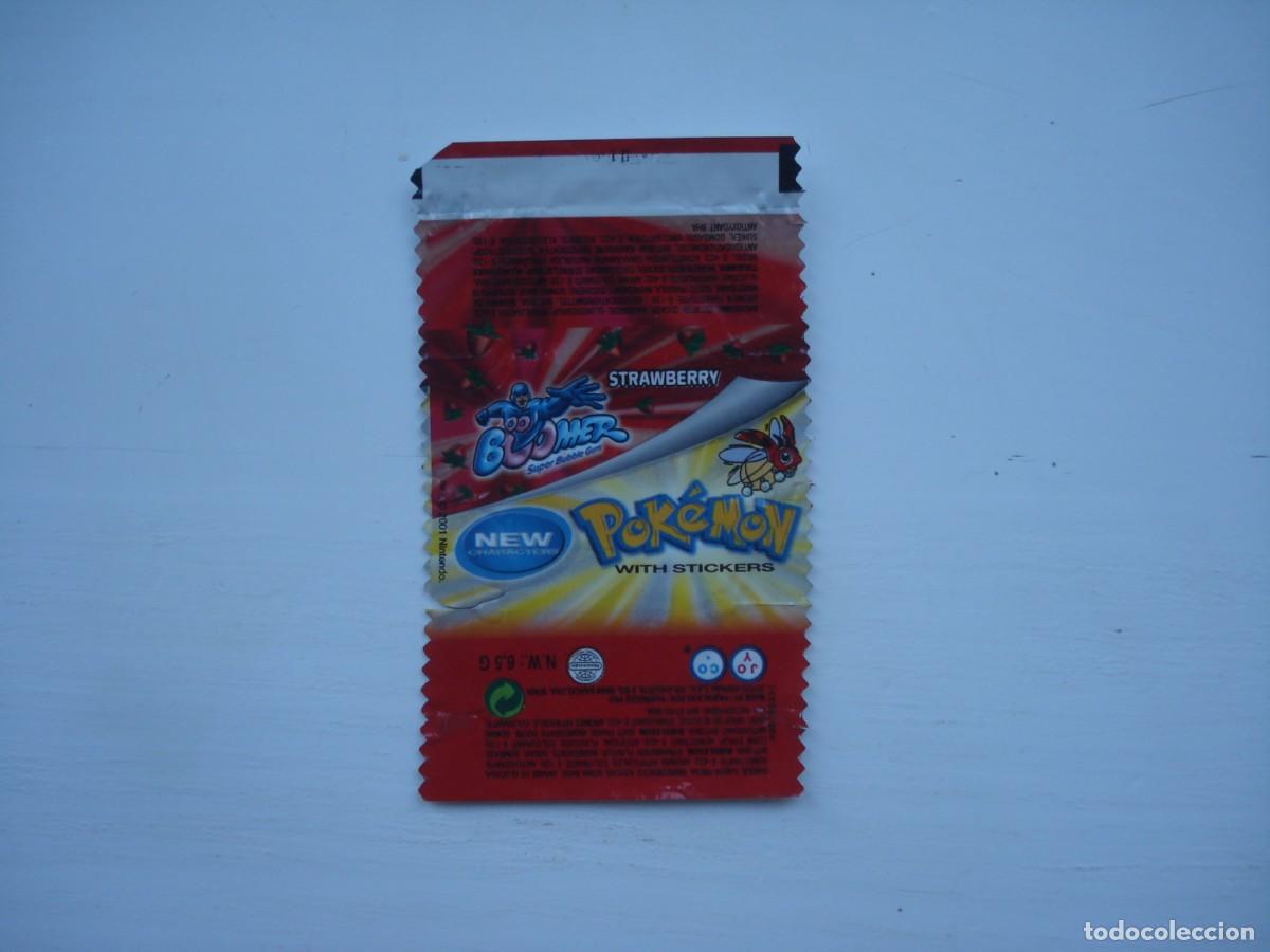 Sammeln alte Sammelbilder: BOOMER POKEMON ENVOLTORIO CROMOS CHICLES! WRAPPER KAUGUMMI BILDER BUBBLE GUM!