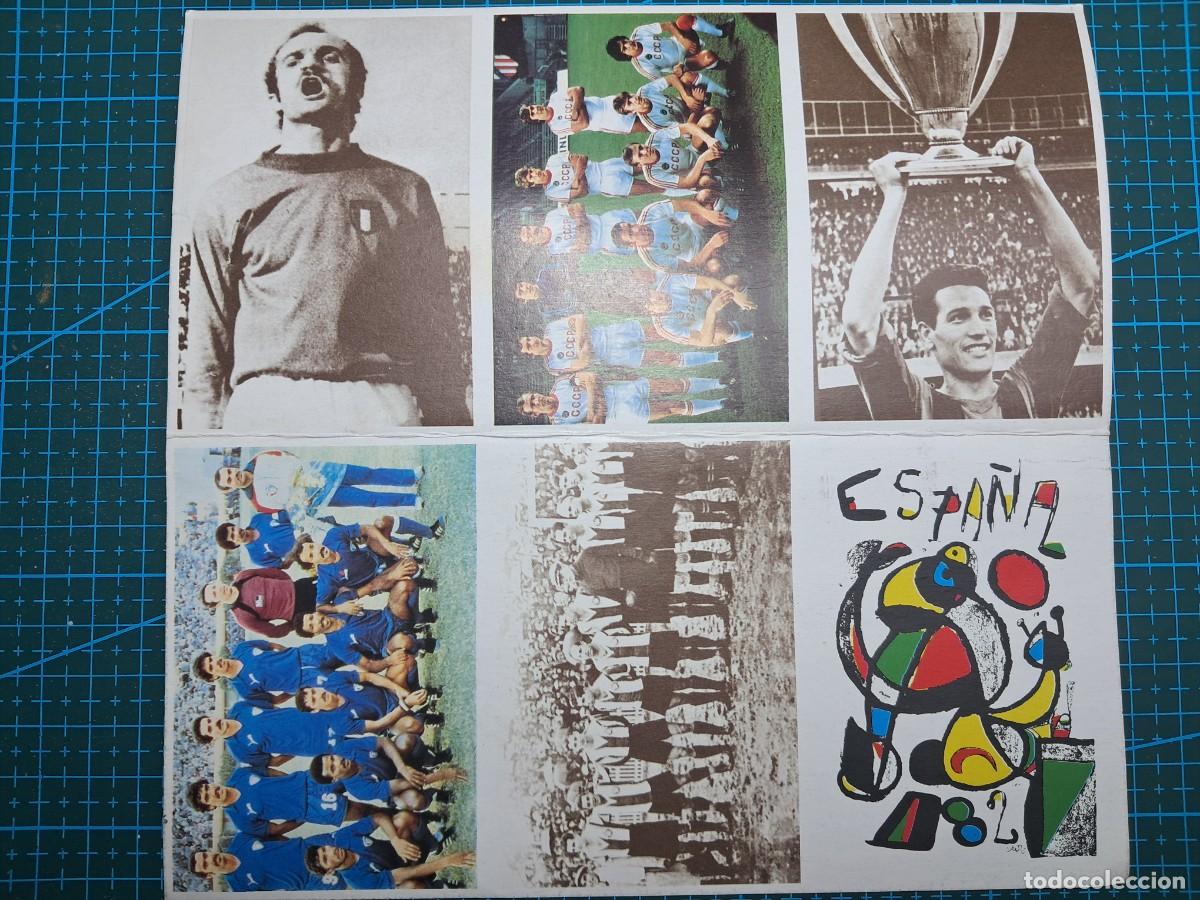 Coleccionismo cromos antiguos: 6 Cromos Album &rdquo;CATALUNYA PORTA DEL MUNDIAL 82&rdquo; - EL CATALA, COSA DE TOTS - sin cortar