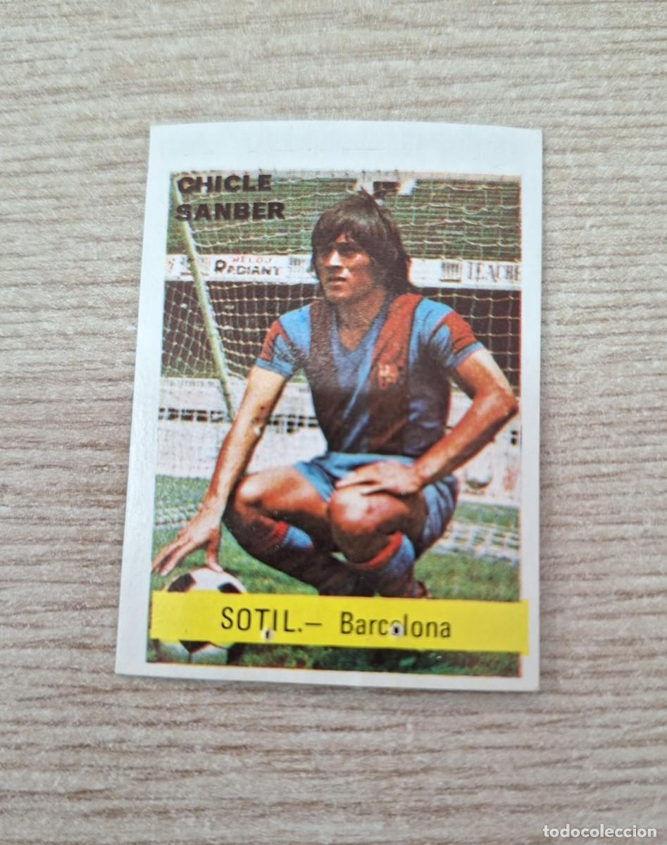 Coleccionismo cromos antiguos: FINI 1975/76 75-76 - DEP. MU - SOTIL - NUEVO SIN PEGAR