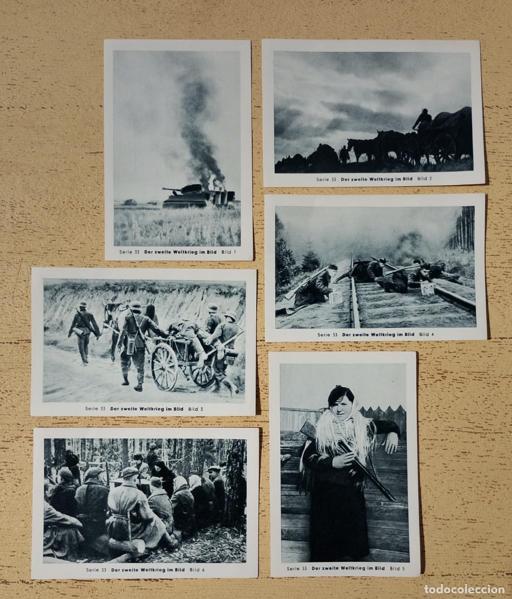 Coleccionismo cromos antiguos: Segunda Guerra Mundial Cromos Tabacalera Eilebrecht