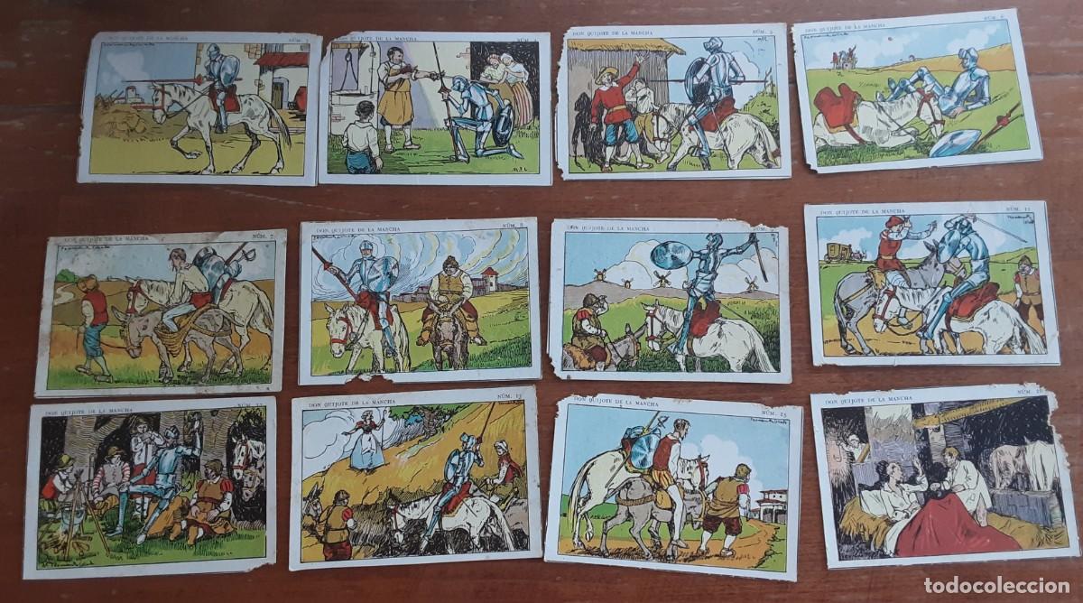 Coleccionismo cromos antiguos: Don Quijote de la Mancha lotes de 25 cromos El ni&ntilde;o