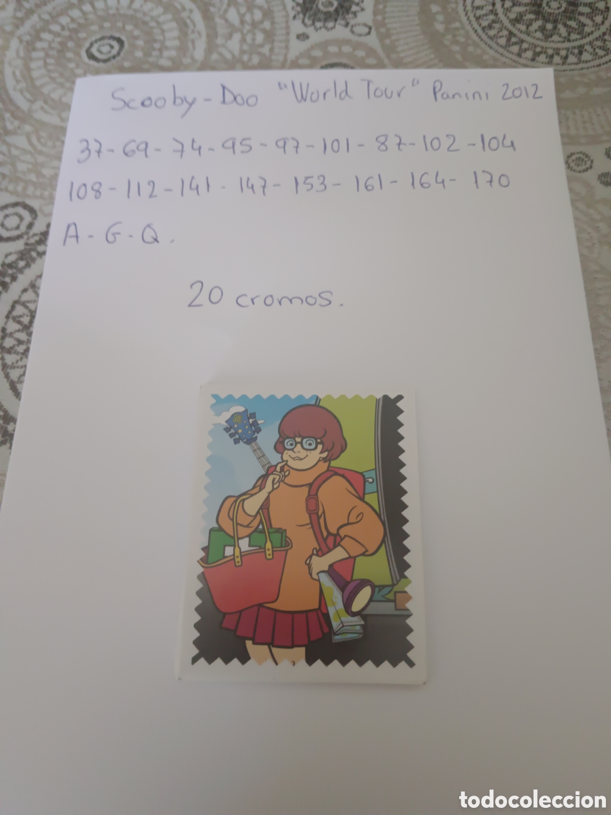 Coleccionismo cromos antiguos: Cromos Scooby-Doo &rdquo; World Tour &rdquo;.