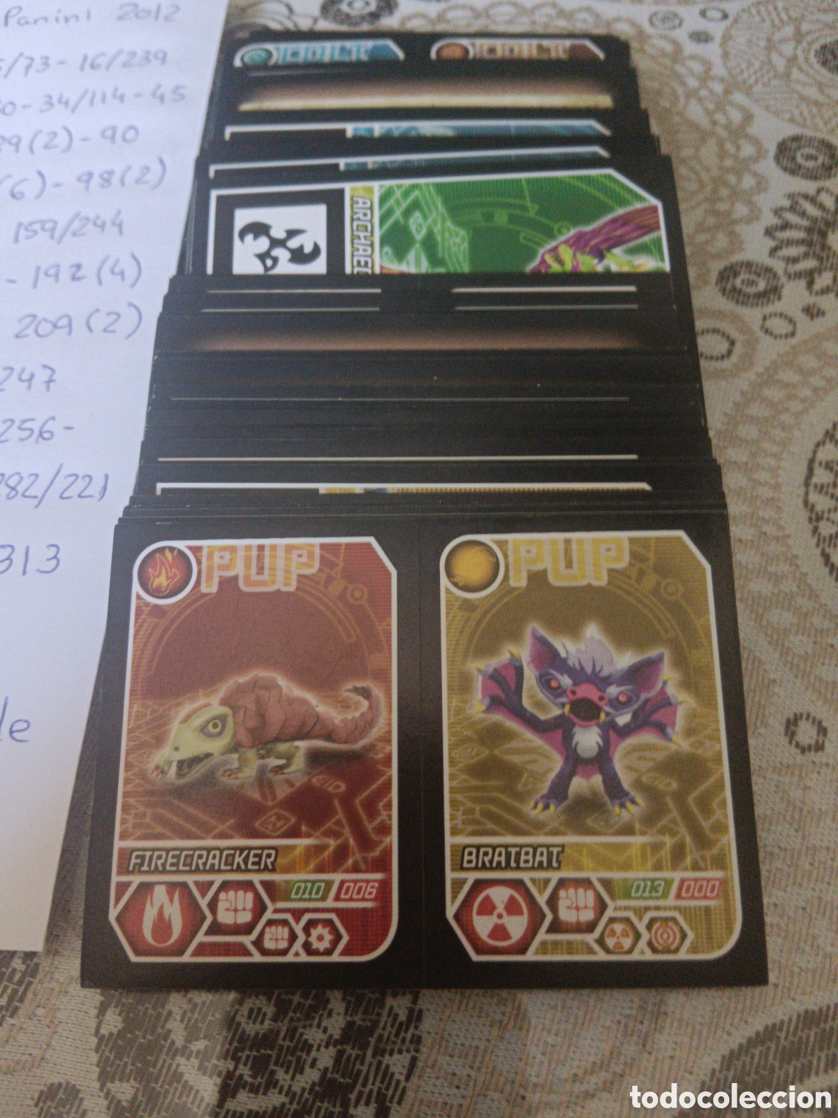 Coleccionismo cromos antiguos: Cromos Invizimals Evolution.