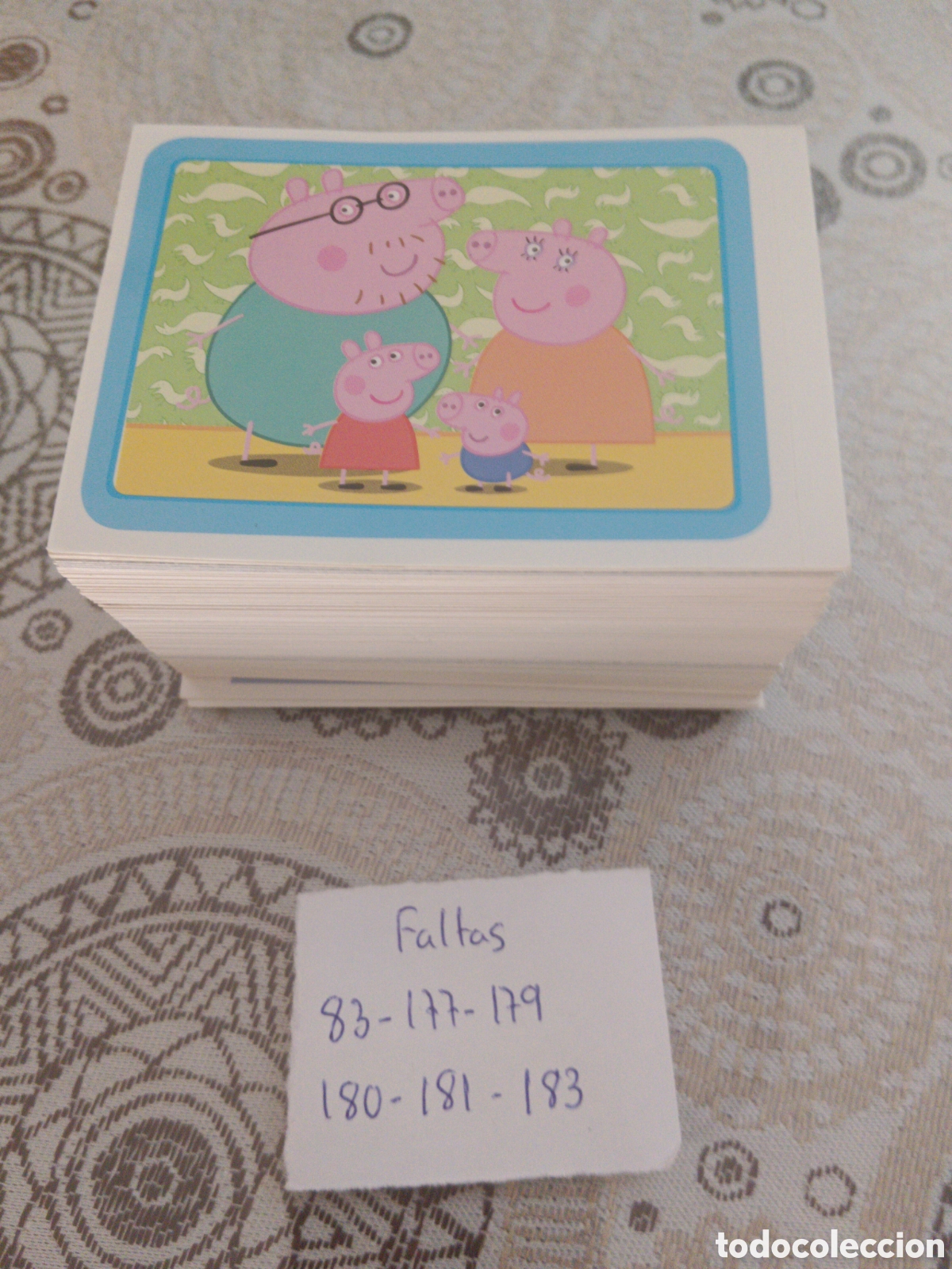 Coleccionismo cromos antiguos: Cromos Peppa Pig Panini