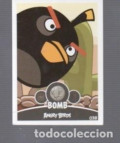 Coleccionismo cromos antiguos: CROMOS DE ANGRY BIRDS. IMAX EDITO A&Ntilde;O 2009 /12 N&ordm; 38 PERSONAJE BOMB
