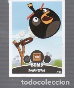 Coleccionismo cromos antiguos: CROMOS DE ANGRY BIRDS. IMAX EDITO A&Ntilde;O 2009 /12 N&ordm; 39 PERSONAJE BOMB