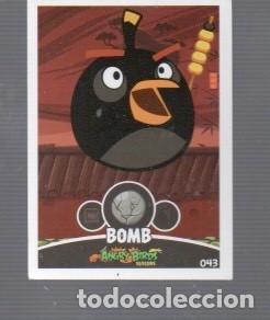 Coleccionismo cromos antiguos: CROMOS DE ANGRY BIRDS. IMAX EDITO A&Ntilde;O 2009 /12 N&ordm; 43 PERSONAJE BOMB