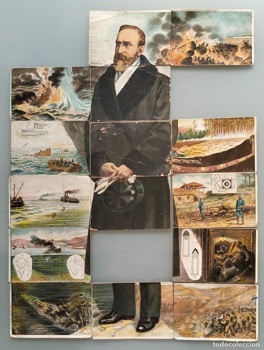 Coleccionismo cromos antiguos: 15 CROMOS - EXPLOSIVOS - CHOCOLATES JAIME BOIX, BARCELONA - Leer descripci&oacute;n