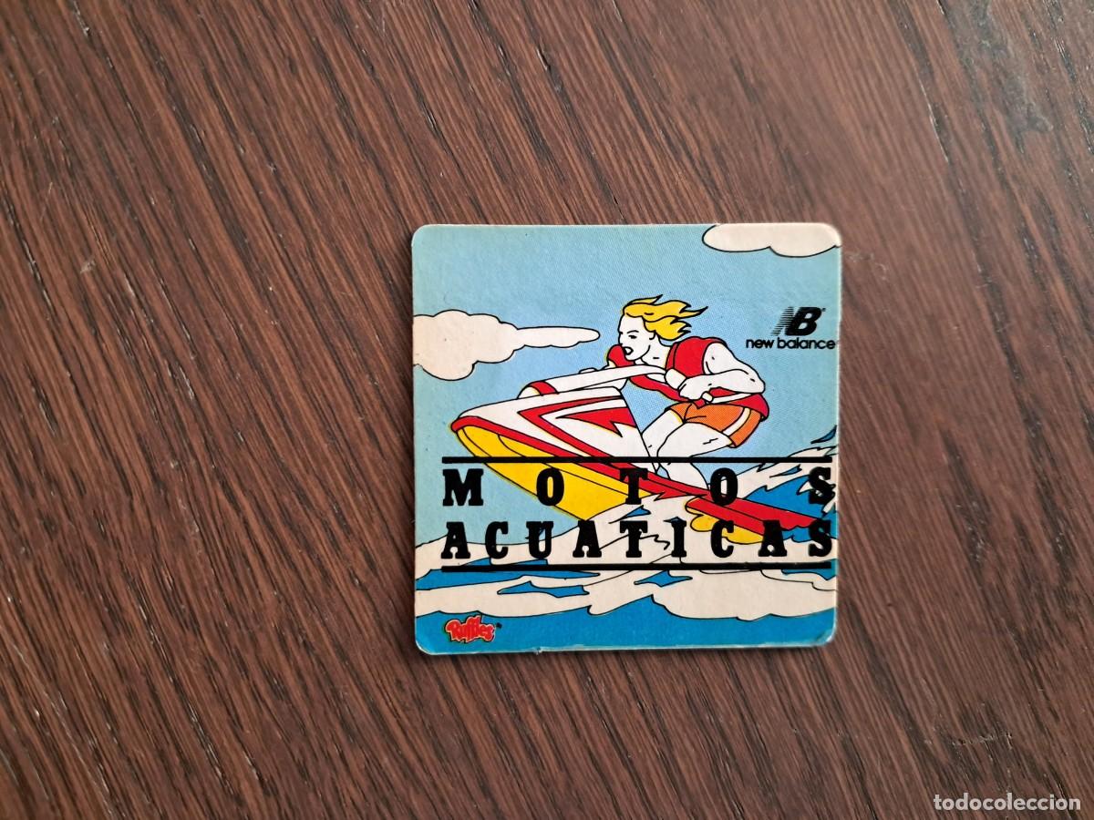 Coleccionismo cromos antiguos: CROMO, RUFFLES MATUTANO - MOTOS ACUATICAS - NEW BALANCE