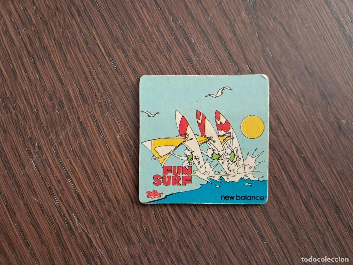 Coleccionismo cromos antiguos: CROMO, RUFFLES MATUTANO - FUN SURF - NEW BALANCE