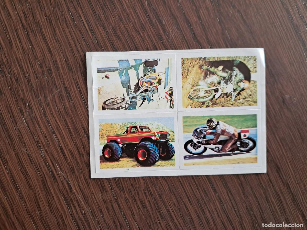 Coleccionismo cromos antiguos: cromo/pegatina SORPRESAS EL CUBANITO,Caramelos y golosinas. moto chopper, moto carreras..