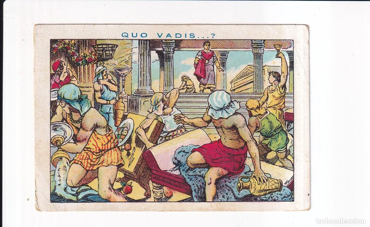 Coleccionismo cromos antiguos: QUO VADIS ...? : NUMERO 16 .- CHOCOLATES AMATLLER