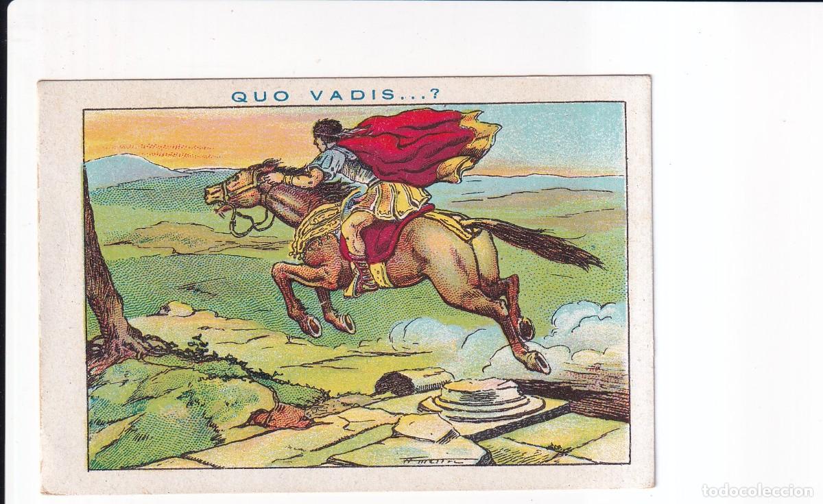Coleccionismo cromos antiguos: QUO VADIS ...? : NUMERO 23 .- CHOCOLATES AMATLLER