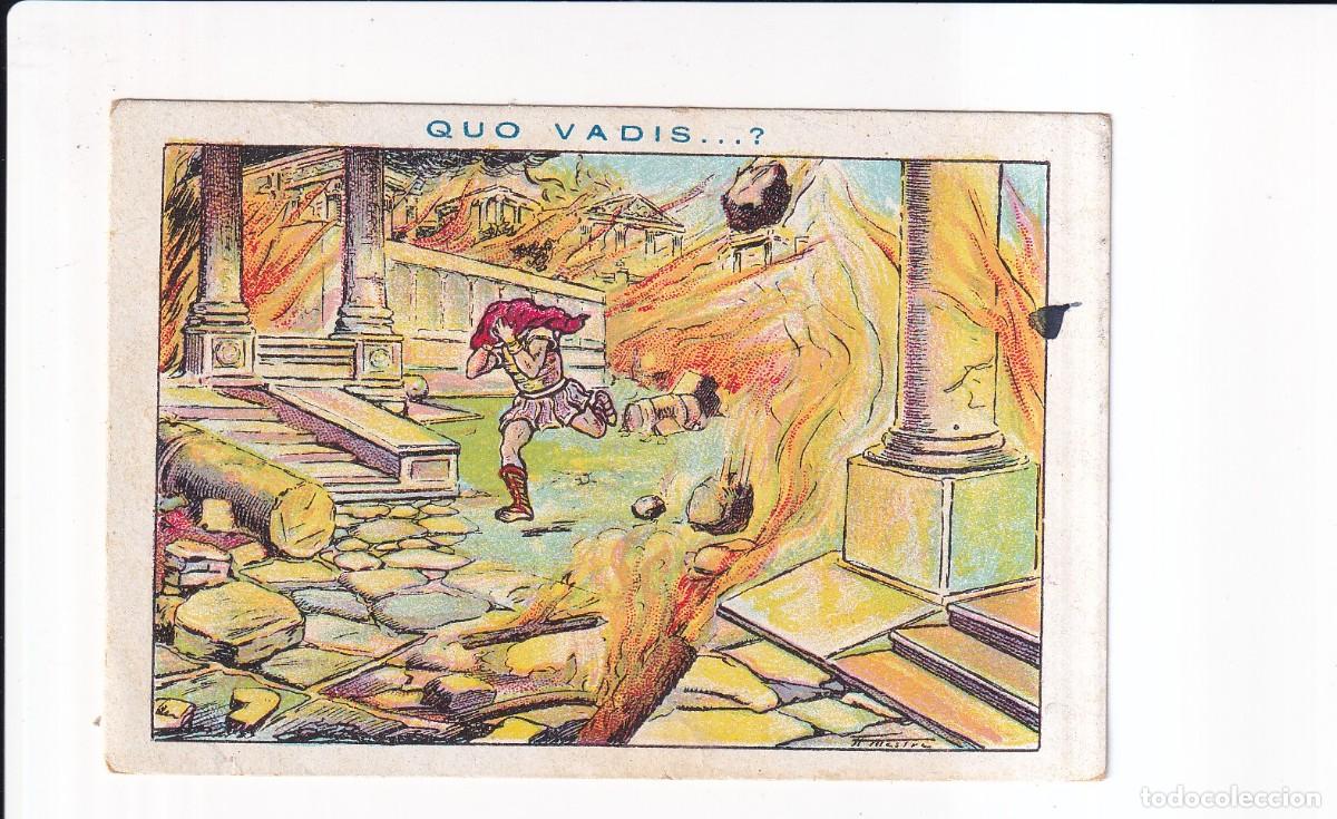 Coleccionismo cromos antiguos: QUO VADIS ...? : NUMERO 25 .- CHOCOLATES AMATLLER