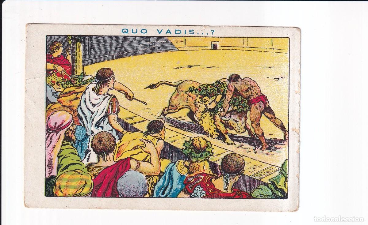 Coleccionismo cromos antiguos: QUO VADIS ...? : NUMERO 37 .- CHOCOLATES AMATLLER