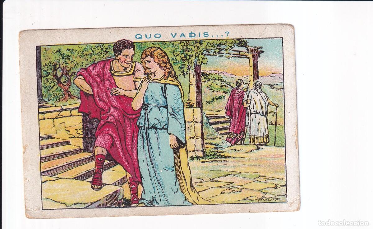 Coleccionismo cromos antiguos: QUO VADIS ...? : NUMERO 2 .- CHOCOLATES AMATLLER