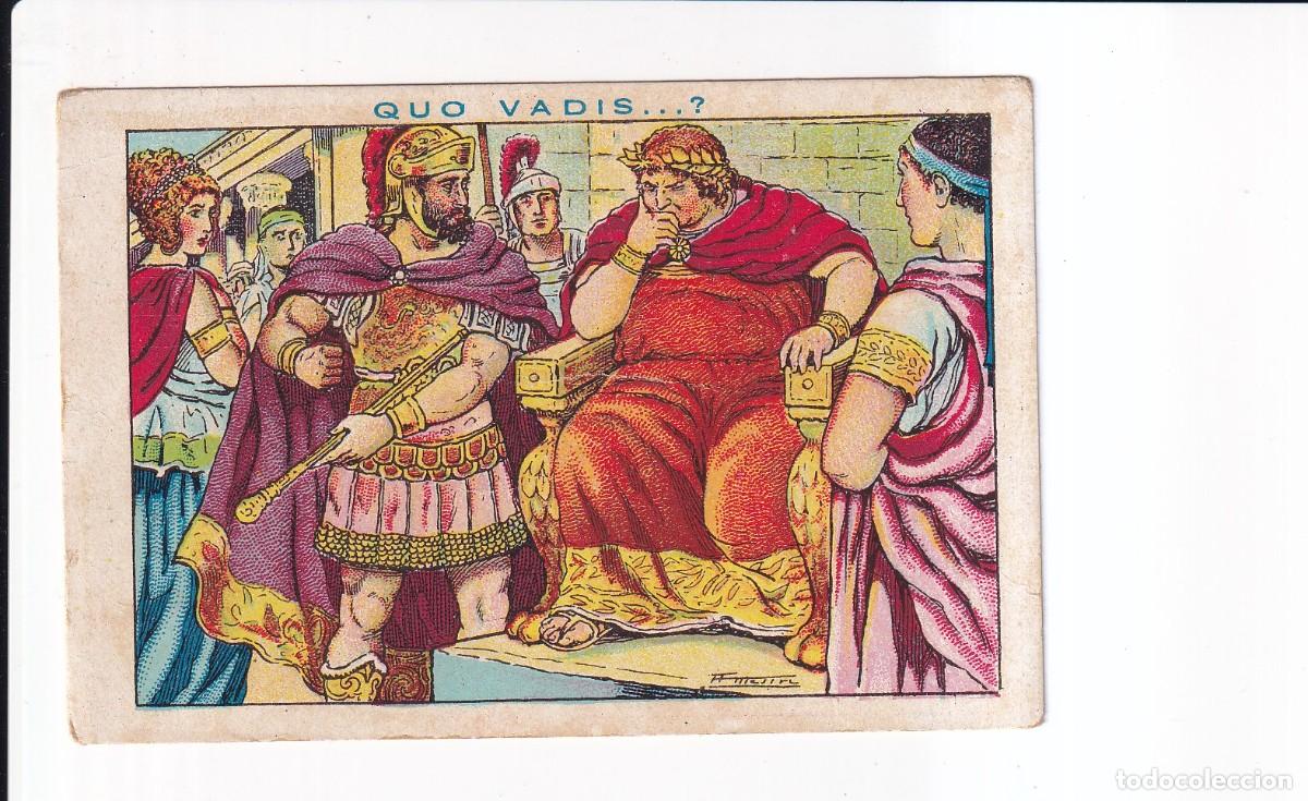 Coleccionismo cromos antiguos: QUO VADIS ...? : NUMERO 29 .- CHOCOLATES AMATLLER