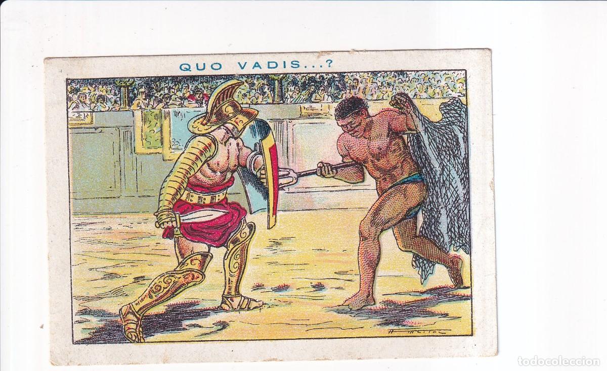 Coleccionismo cromos antiguos: QUO VADIS ...? : NUMERO 32 .- CHOCOLATES AMATLLER
