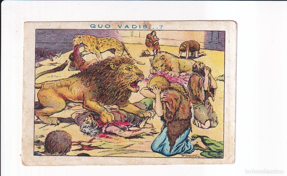 Coleccionismo cromos antiguos: QUO VADIS ...? : NUMERO 33 .- CHOCOLATES AMATLLER
