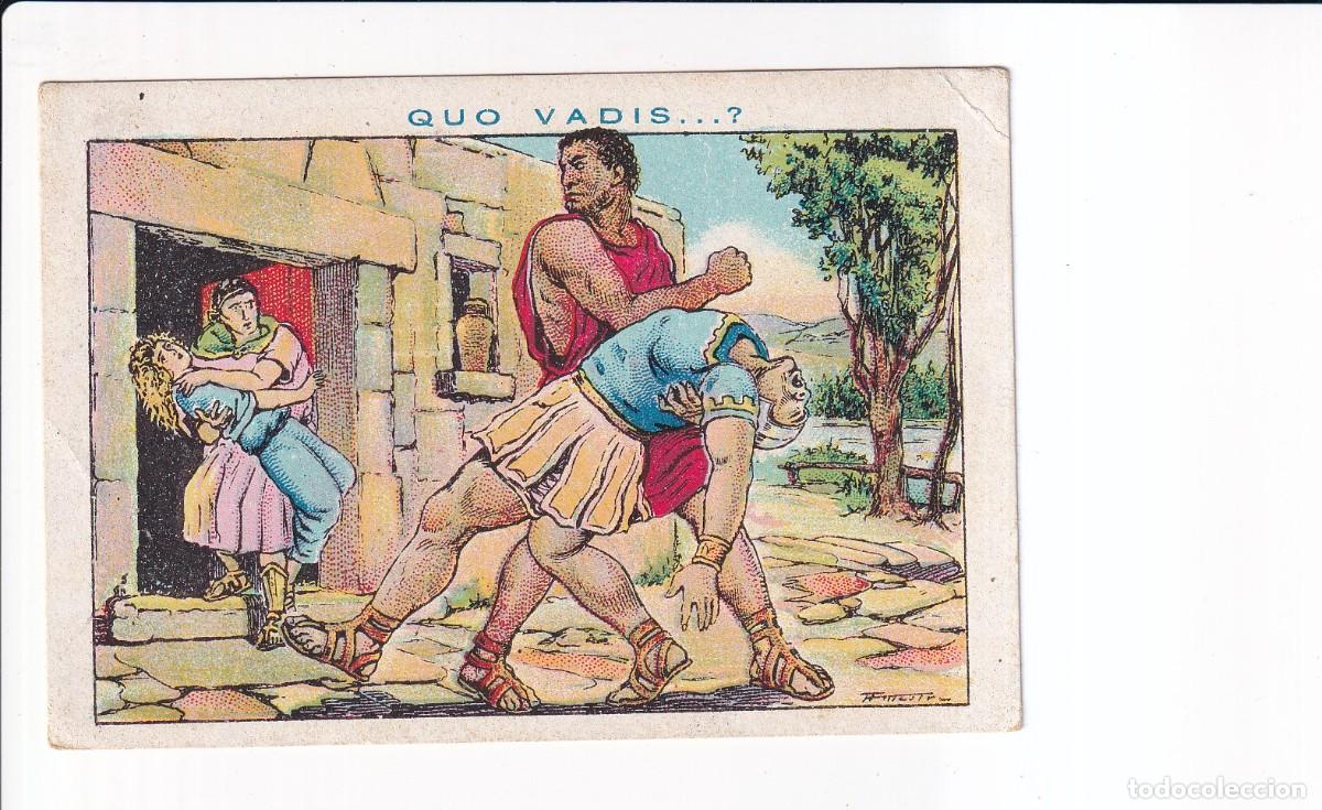 Coleccionismo cromos antiguos: QUO VADIS ...? : NUMERO 11 .- CHOCOLATES AMATLLER